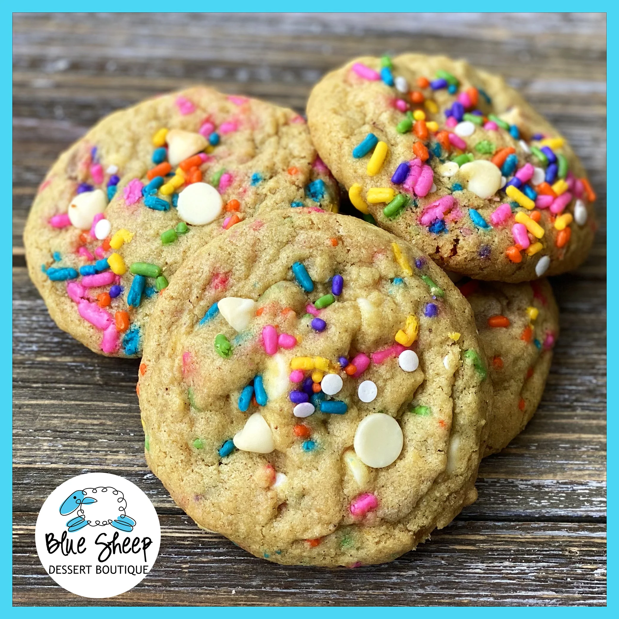 Birth-YAY Cake Cookies