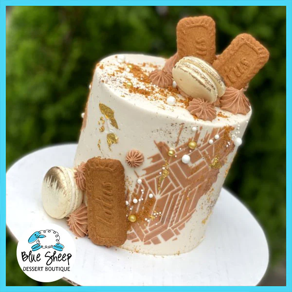 Lotus Love Cookie Butter Cake with Biscoff Swirl