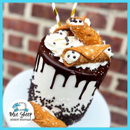 Cannoli Cream Dream Birthday Cake