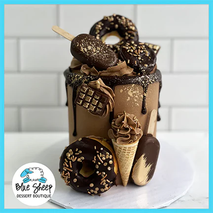 Chocolate Dreams Birthday Cake