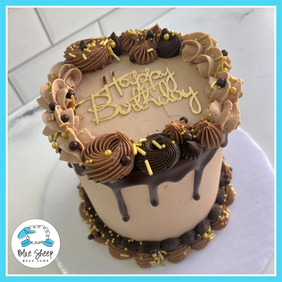 Chocolate Indulgence Birthday Cake
