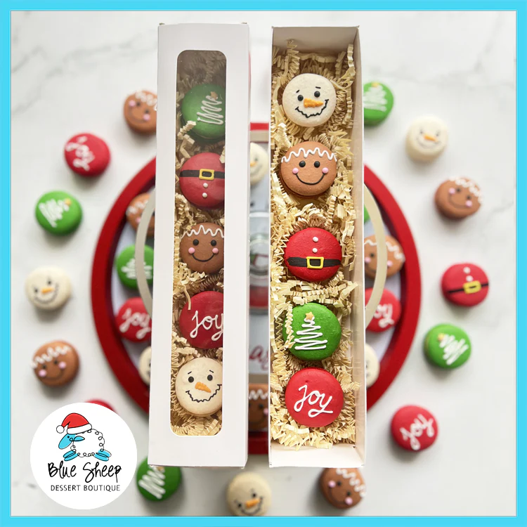 Christmas French Macaron Gift Set | Somerville Bakery NJ - Image 2