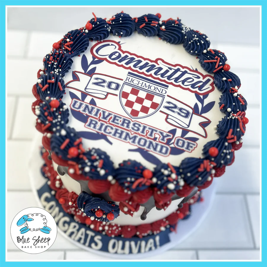 College Commitment Cake - Image 3