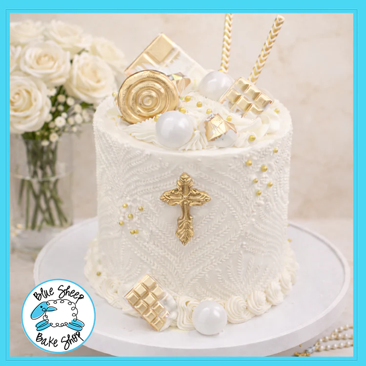Dinner En Blanc Communion Cake