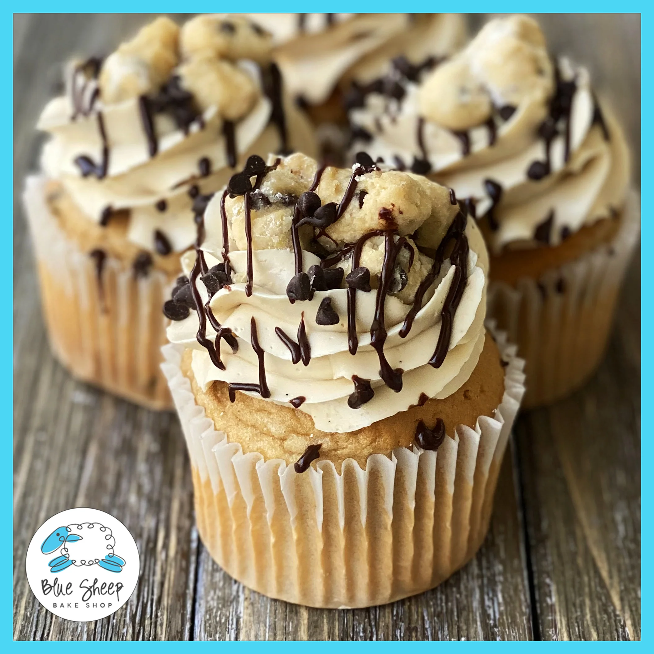 Cookie Dough Cupcake - STUFFED!