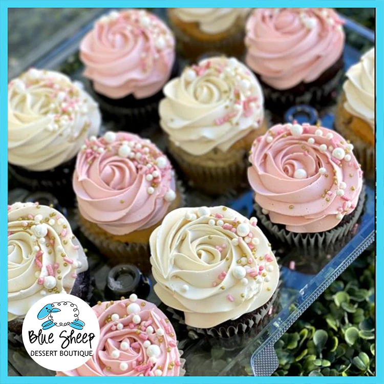 Custom Rosette Cupcakes (INTERNAL USE ONLY)