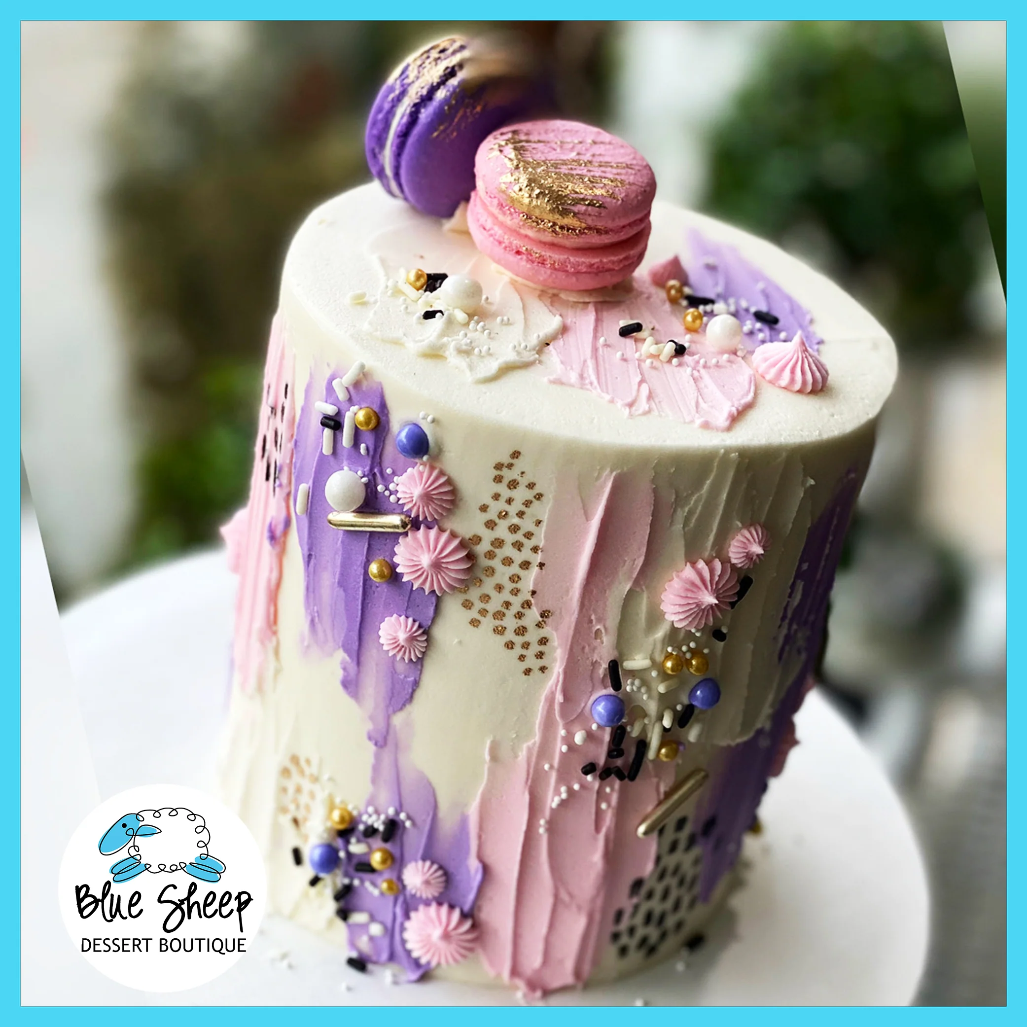 Eclectic Couture Birthday Cake