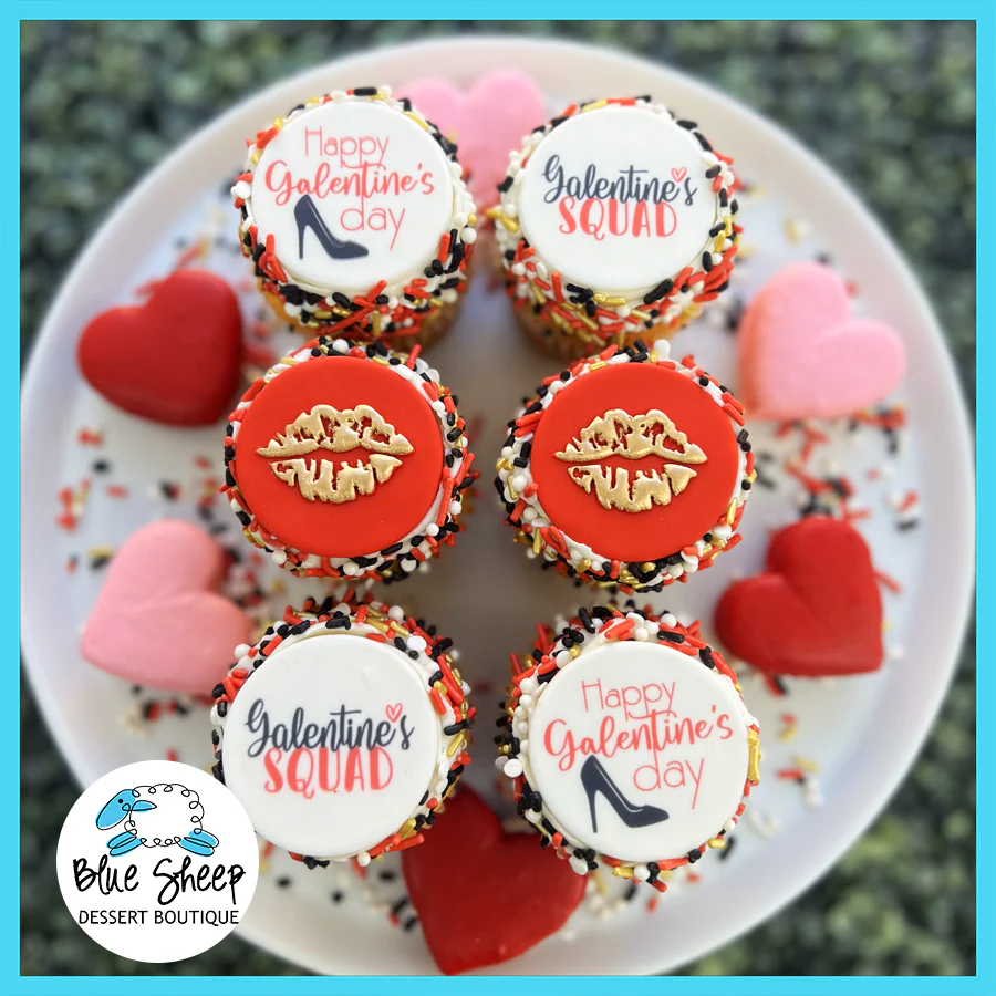 Galentine's Squad Cupcake Set