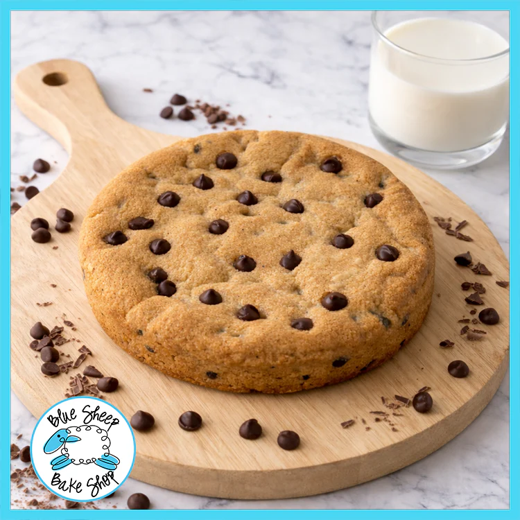 Chocolate Chip Cookie Cake | Blue Sheep Bake Shop in Somerville NJ