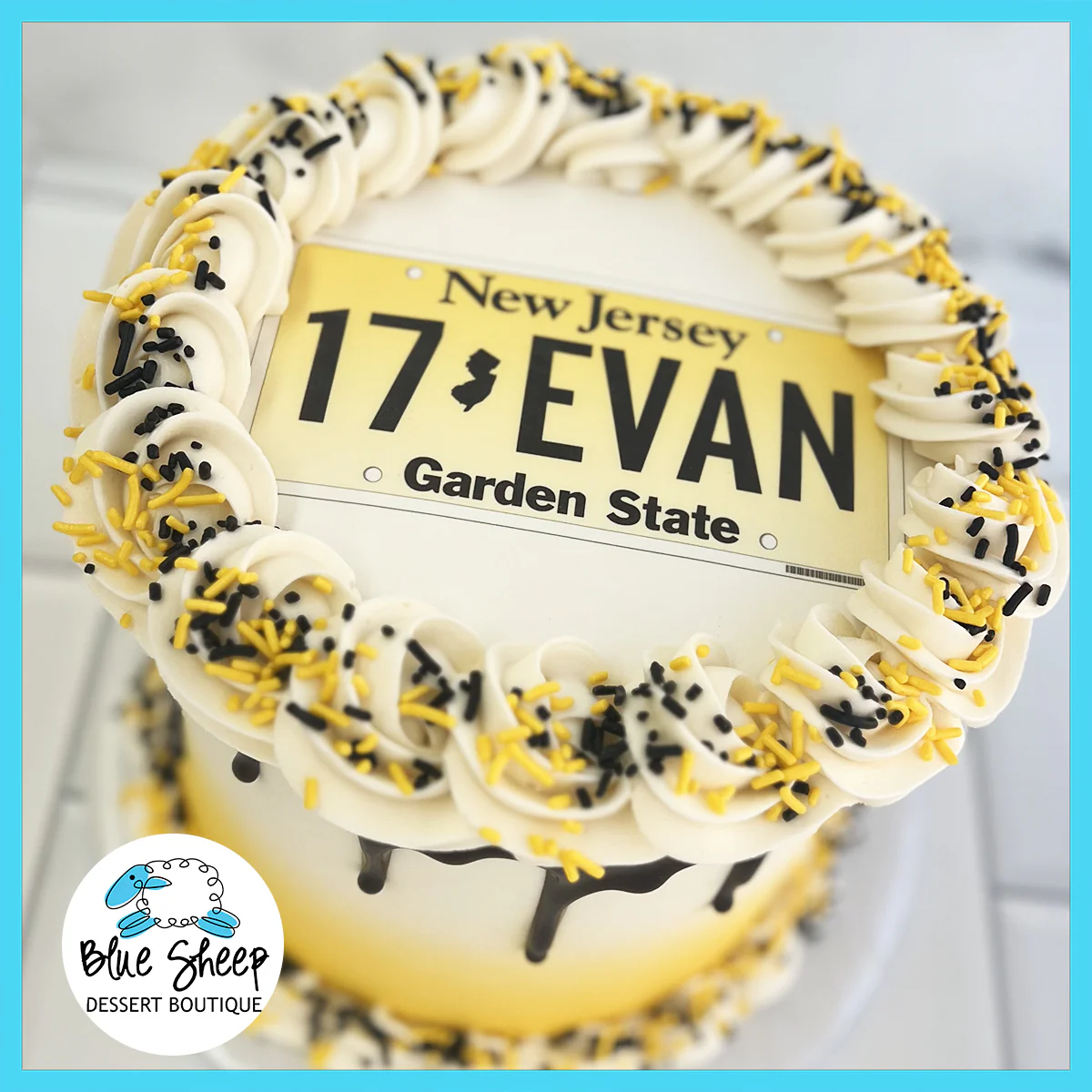 Gluten Free Driver's License Birthday Cake