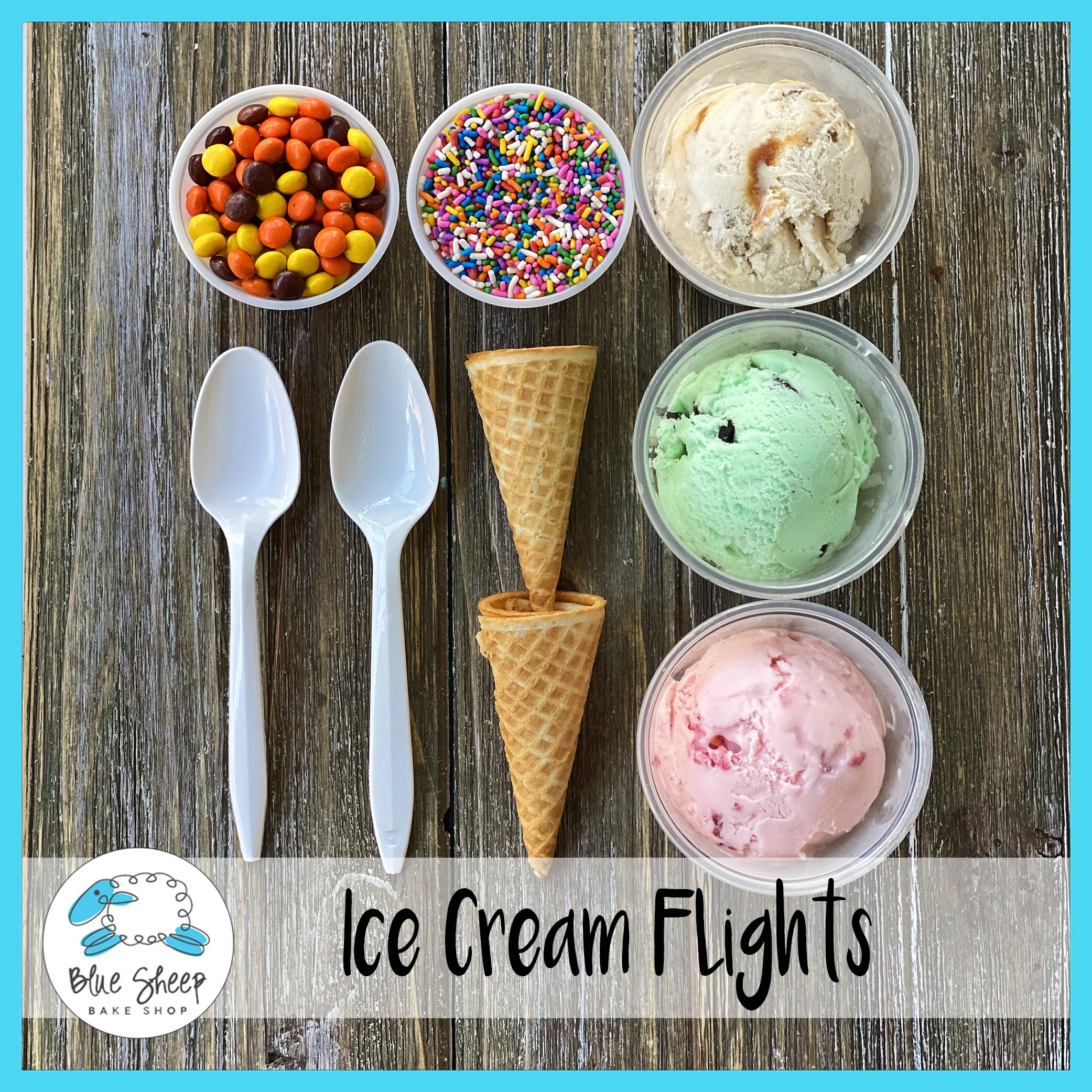 NEW!!! Ice Cream Flights