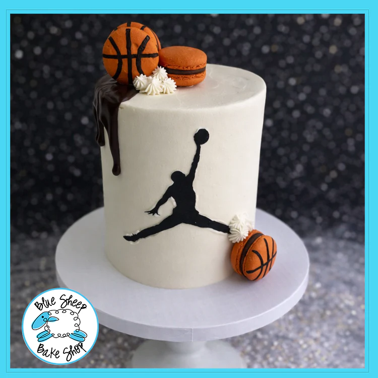 Jumpman Basketball Birthday Cake