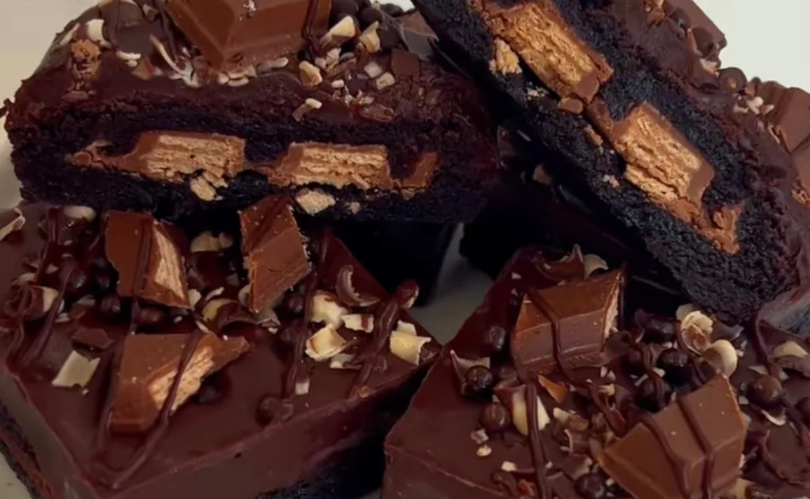 Killer Kit-Kat Brownie