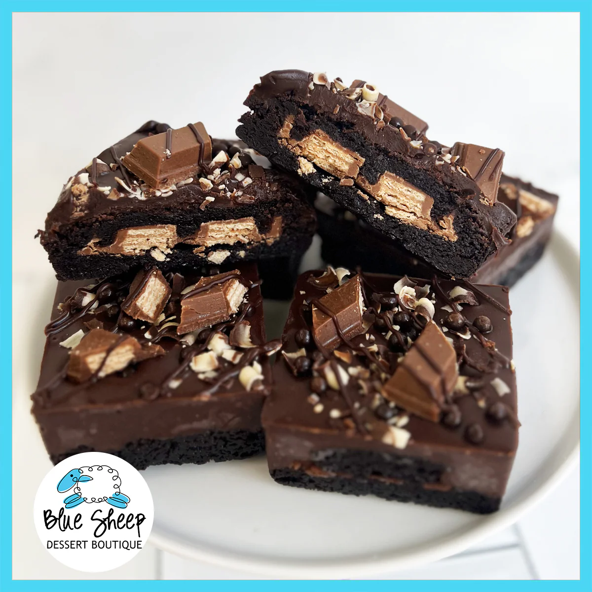 Killer Kit Kat STUFFED Brownie
