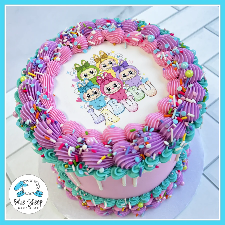 Labubu Birthday Cake