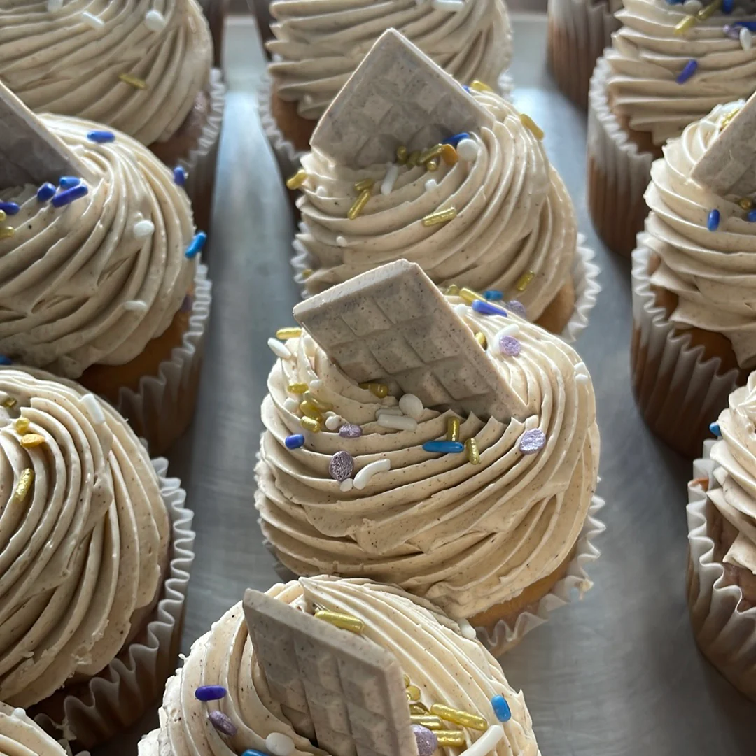 Lavender Chai Cupcake