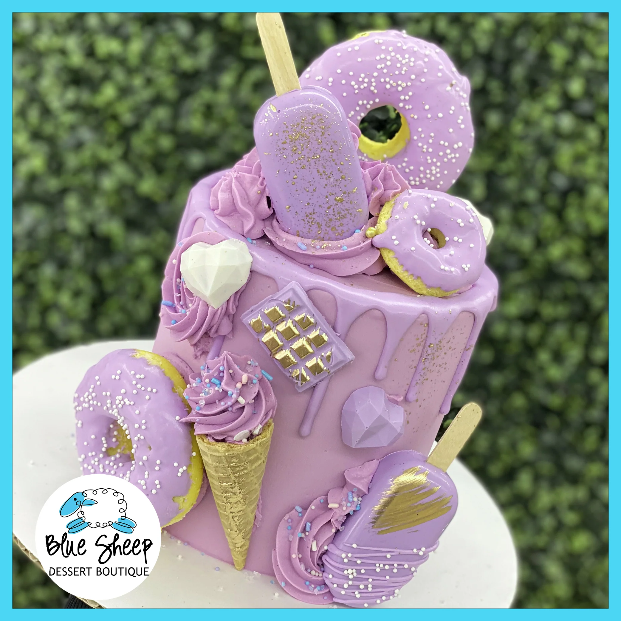 Lavender Dreams Birthday Cake