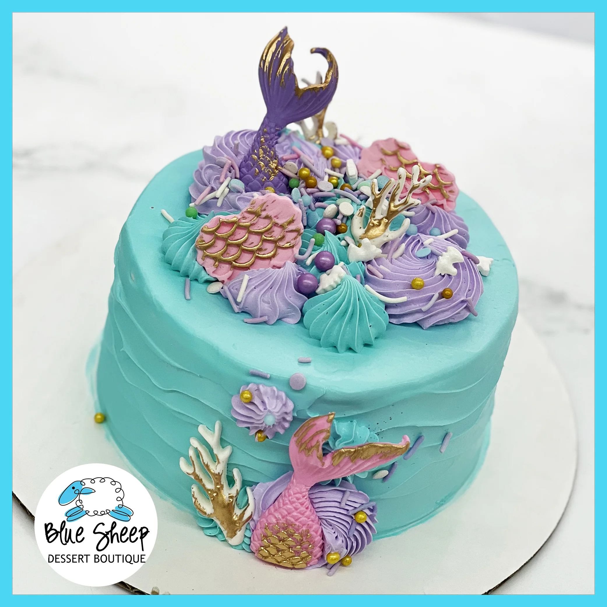 Mermaid Ice Cream Cake