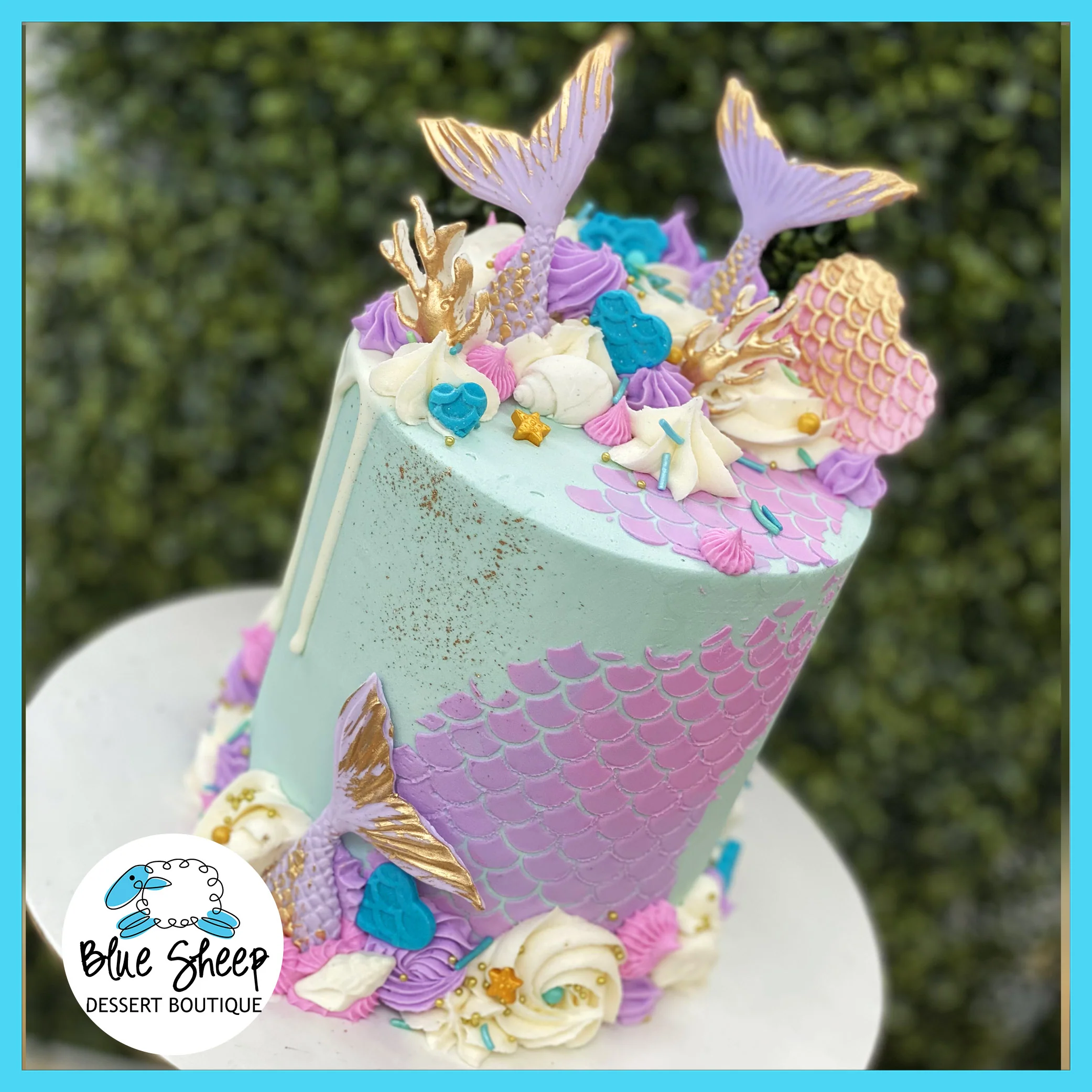 Mermaid Party Birthday Cake