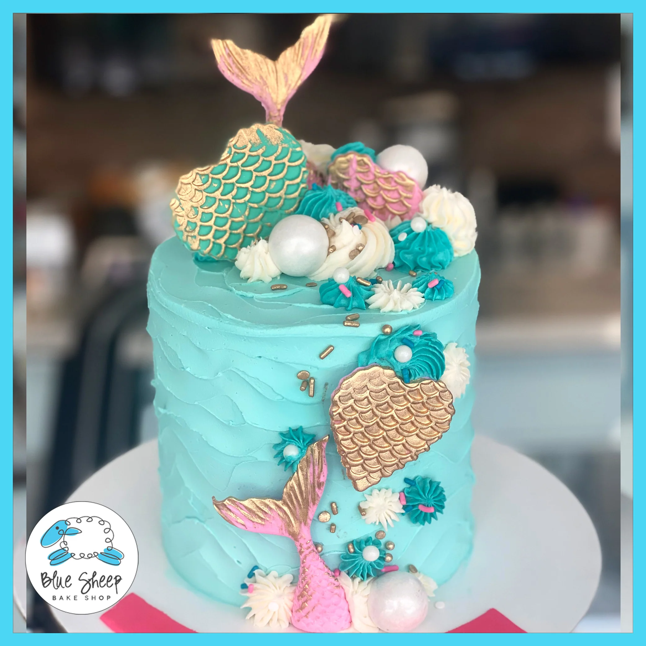 Mermaid Birthday Cake