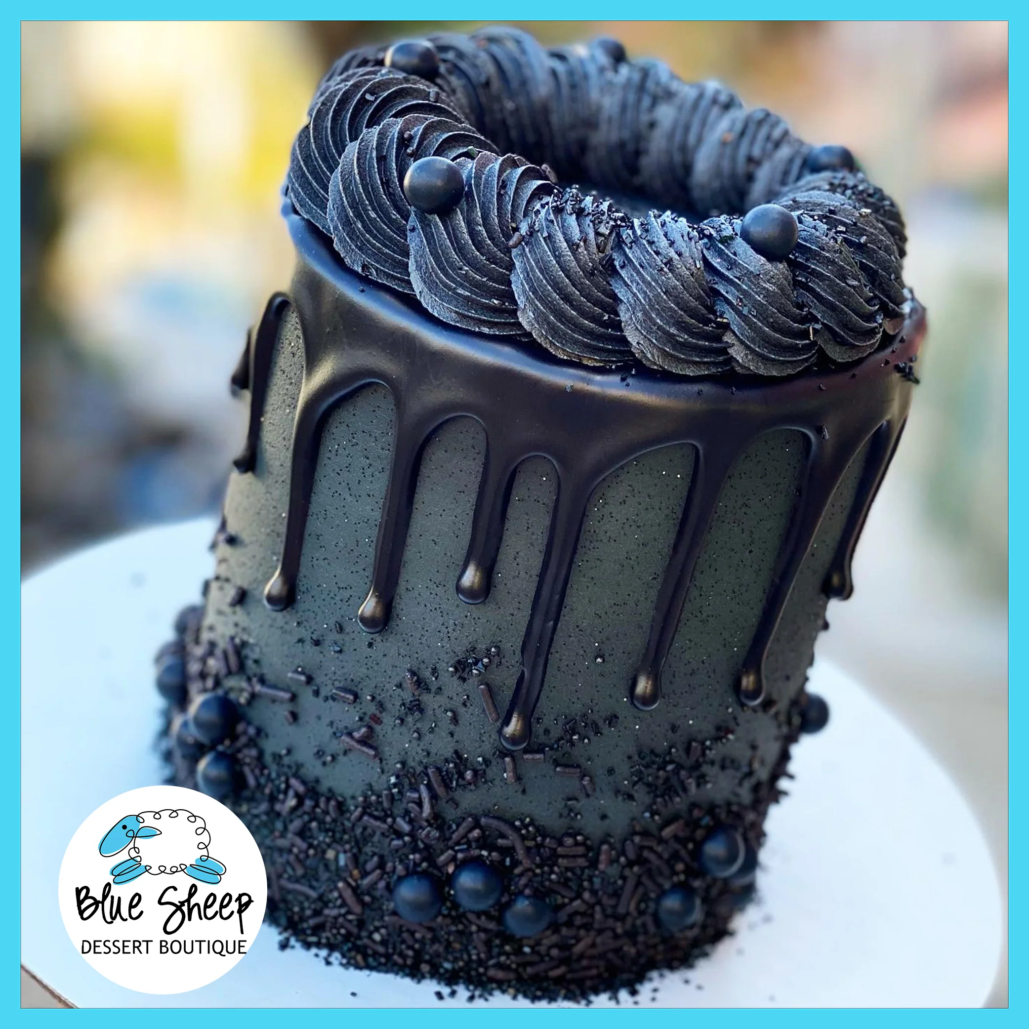 Midnight Diva Birthday Cake