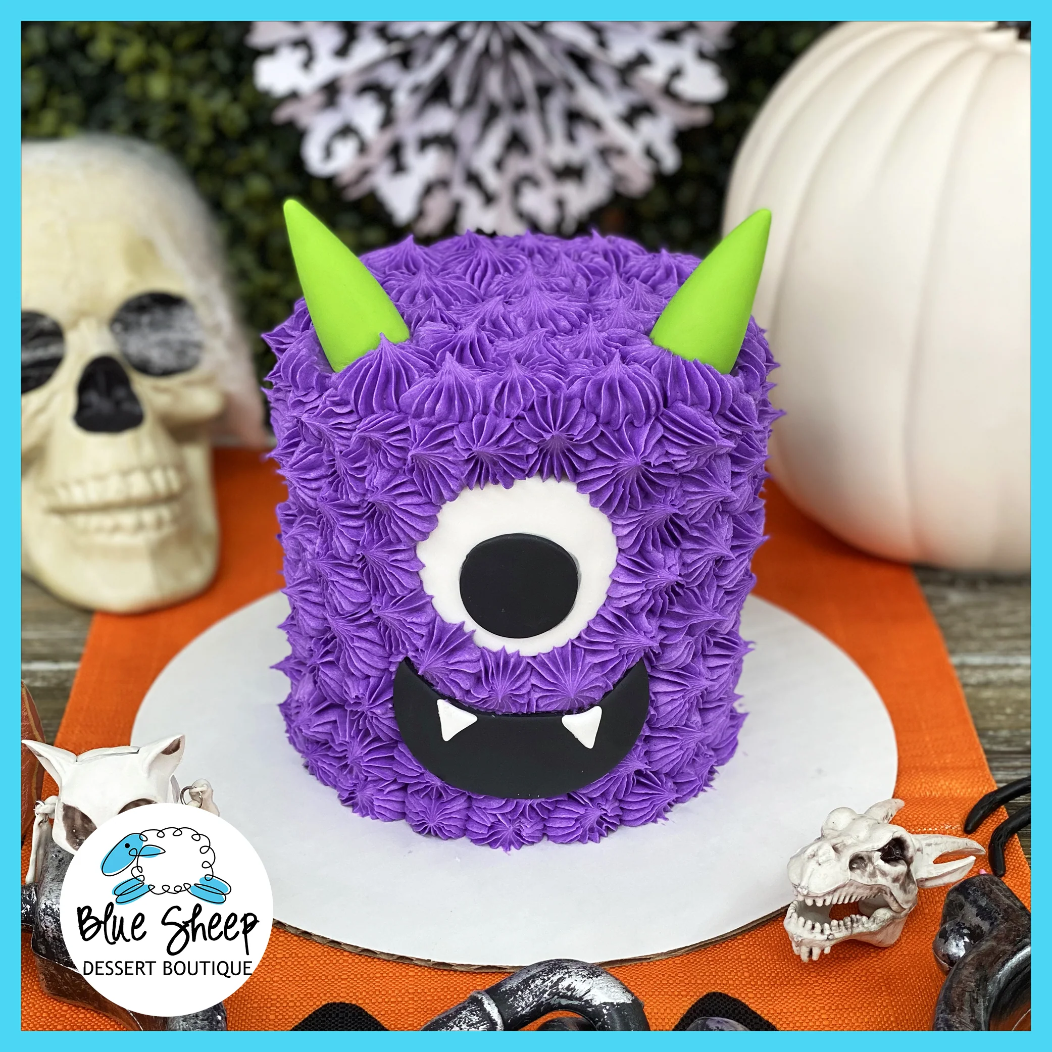 One Eyed Monster Halloween Cake