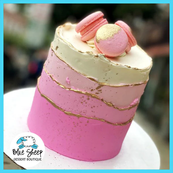 Pink Ombre Waves - Gluten Free
