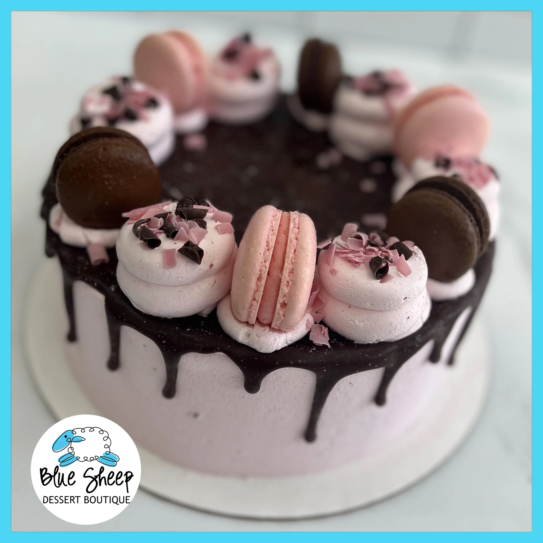Pink Passion Ice Cream Cake