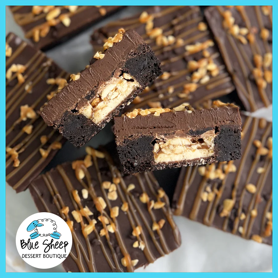 Snickers STUFFED Brownie