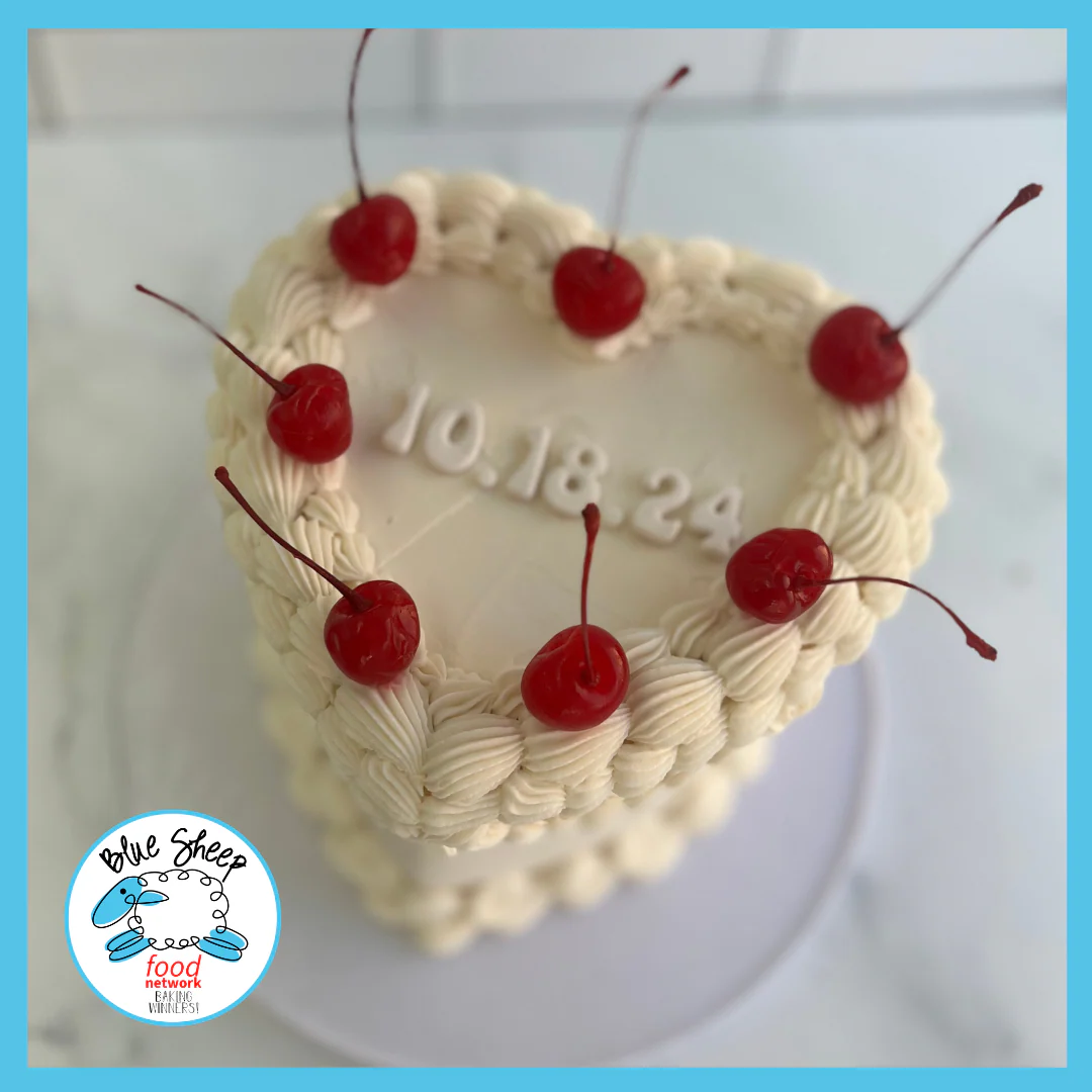 Sweet Cherry Love Cake
