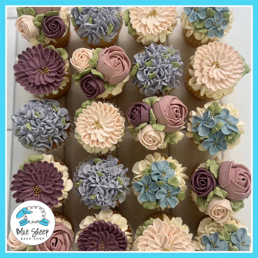 24 Tea Party Soiree Cupcakes