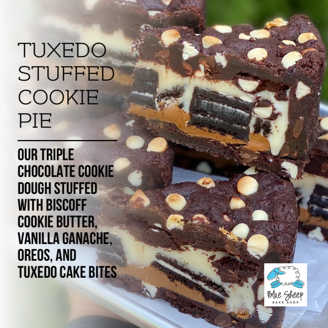 Tuxedo Chocolate cookie pie 8" (4 days notice)