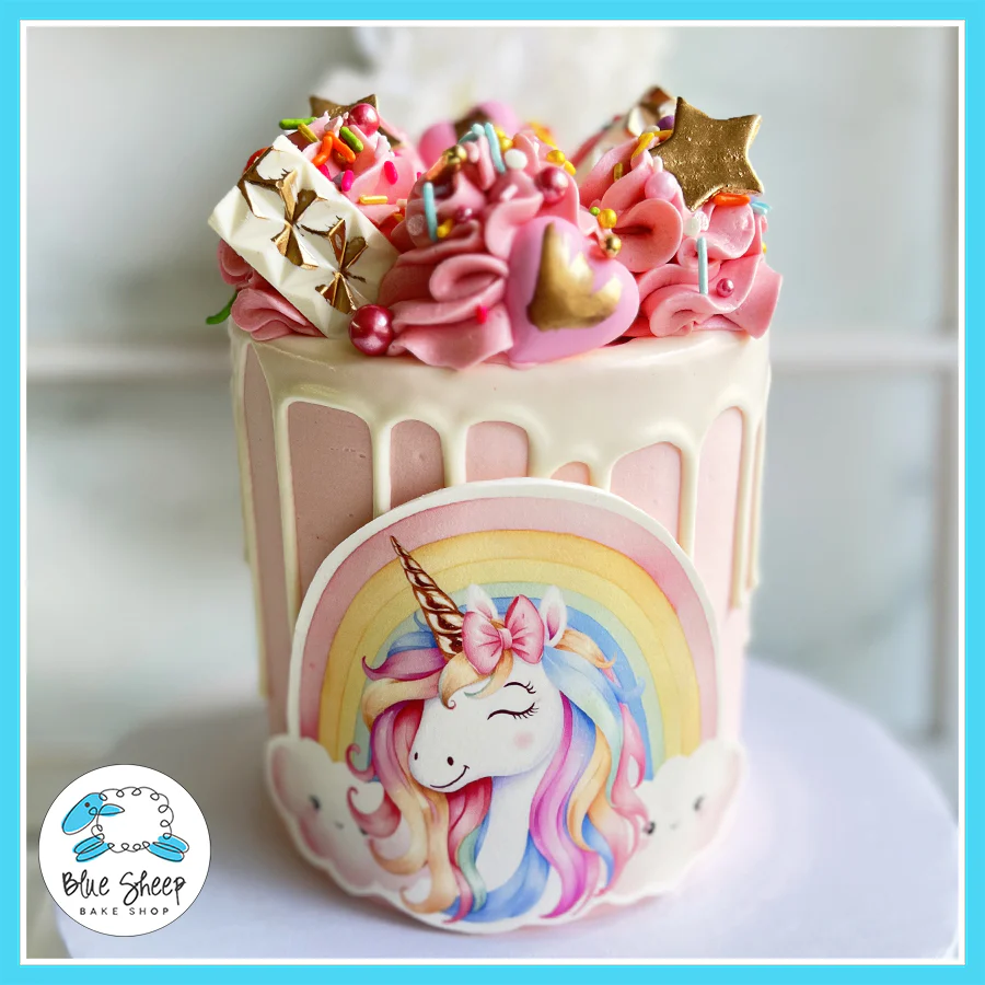 Unicorn Magic Birthday Cake