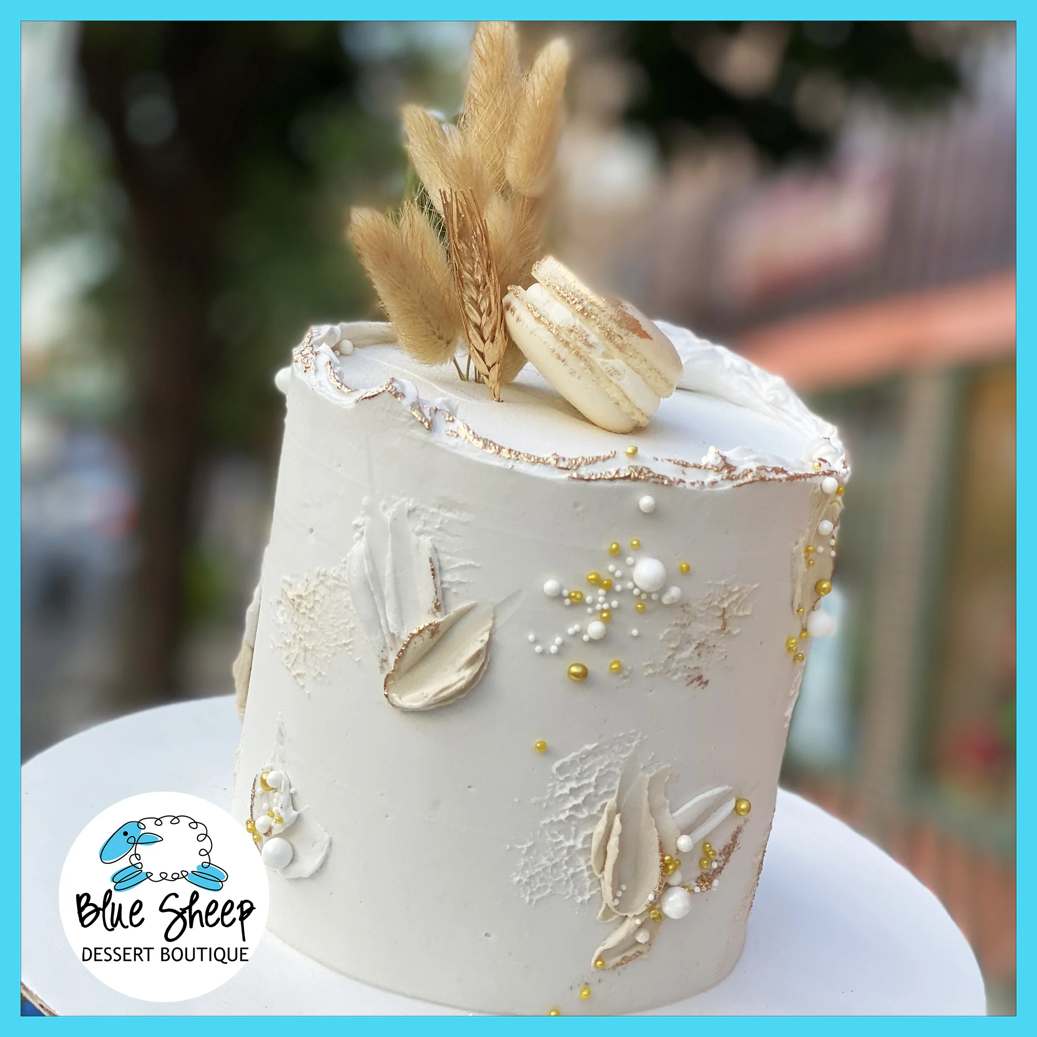 Whistling Wheat Birthday Cake